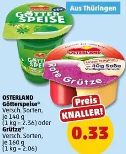 PENNY OSTERLAND Götterspeise oder Grütze Angebot