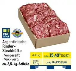 METRO Argentinische Rinder- Steakhüfte Angebot