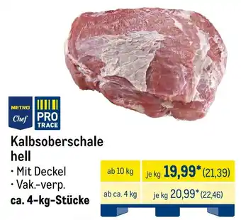 METRO Kalbsoberschale hell Angebot