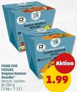 PENNY FOOD FOR FUTURE Vegane Ramen Noodle Angebot