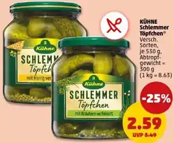 PENNY KÜHNE Schlemmer Töpfchen Angebot