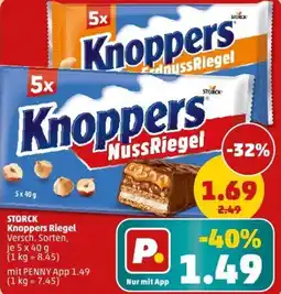 PENNY STORCK Knoppers Riegel Angebot