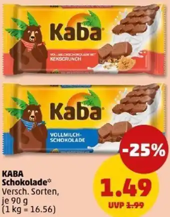 PENNY KABA Schokolade Angebot