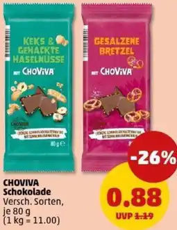 PENNY CHOVIVA Schokolade Angebot