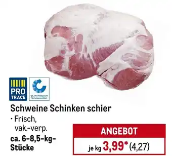 METRO Schweine Schinken schier Angebot