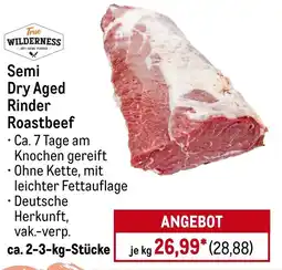 METRO Semi Dry Aged Rinder Roastbeef Angebot