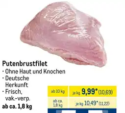 METRO Putenbrustfilet Angebot