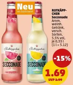 PENNY ROTKÄPPCHEN Secconade Angebot