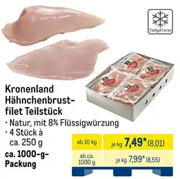METRO Kronenland Hähnchenbrust- filet Teilstück Angebot