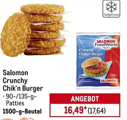 METRO Salomon Crunchy Chik'n Burger Angebot