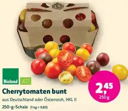 Biomarkt Bioland Cherrytomaten bunt Angebot