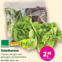Biomarkt Salatherzen Angebot