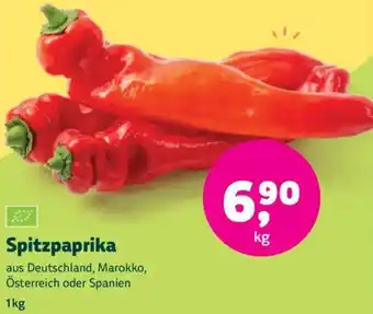 Biomarkt Spitzpaprika Angebot