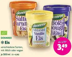 Biomarkt DENNREE Eis Angebot