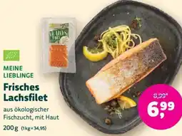 Biomarkt MEINE LIEBLINGE Frisches Lachsfilet Angebot