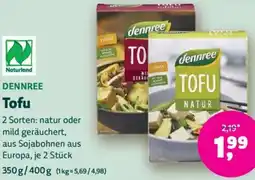 Biomarkt DENNREE Tofu Angebot