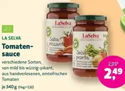 Biomarkt LA SELVA Tomatensauce Angebot