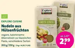 Biomarkt EXPLORE CUISINE Nudeln aus Hülsenfrüchten Angebot