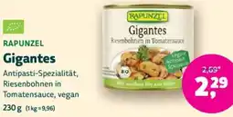 Biomarkt RAPUNZEL Gigantes Angebot