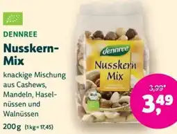 Biomarkt DENNREE Nusskern Mix Angebot