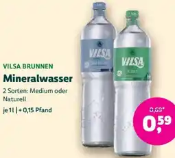 Biomarkt VILSA BRUNNEN Mineralwasser Angebot