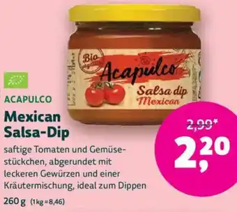 Biomarkt ACAPULCO Mexican Salsa-Dip Angebot