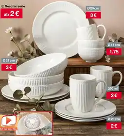 Woolworth Geschirrserie Angebot