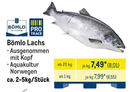 METRO Bömlo Lachs Angebot