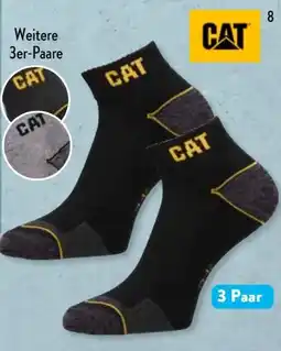 Aldi Süd CAT Sneaker-Arbeitssocken 3 Paar Angebot