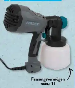 Aldi Süd Ferrex Farbsprühpistole Angebot