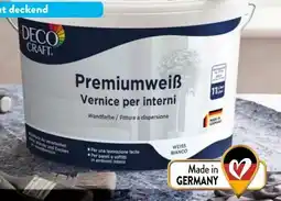 Aldi Süd Deco Craft Premiumweiß Angebot
