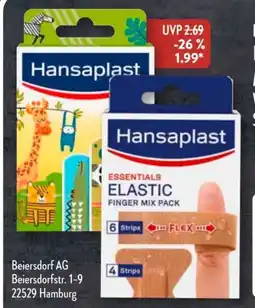 Aldi Süd Hansaplast Pflaster-Mix Angebot