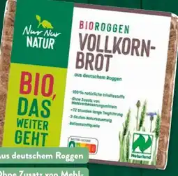 Aldi Süd Nur Natur Bio-Roggenvollkornbrot Angebot