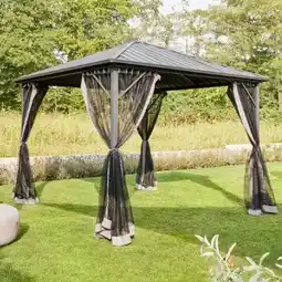 Aldi Süd Home Deluxe LED-Solar-Pavillon Azur Angebot