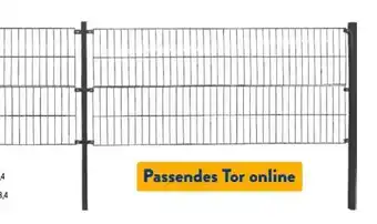 Aldi Süd Home Deluxe Doppelstabmattenzaun Morata Angebot
