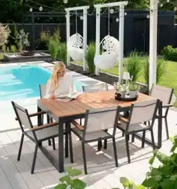 Aldi Süd Home Deluxe Garten-Sitzgruppe Siera Sedia Angebot