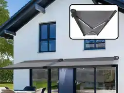 Aldi Süd Home Deluxe LED Vollkassettenmarkise Elos V2 Angebot