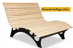 Aldi Süd Home Deluxe Wellenholzliege Taiga Angebot