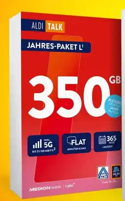 Aldi Süd Aldi Talk Jahrespaket L Angebot