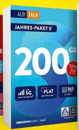 Aldi Süd Aldi Talk Jahrespaket S Angebot