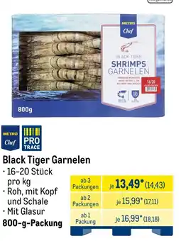 METRO Black Tiger Garnelen Angebot