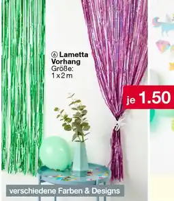 Woolworth Lametta Vorhang Angebot
