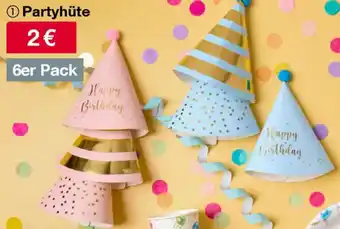 Woolworth Partyhüte Angebot