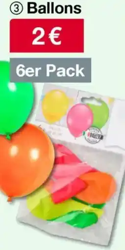 Woolworth Ballons Angebot