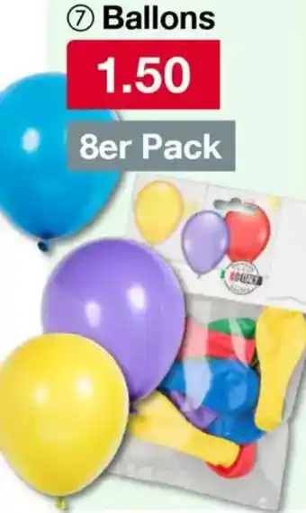 Woolworth Ballons Angebot