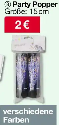 Woolworth Party Popper Angebot