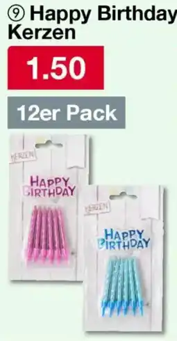Woolworth Happy Birthday Kerzen Angebot