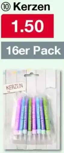 Woolworth Kerzen Angebot