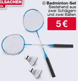 Woolworth Badminton-Set Angebot