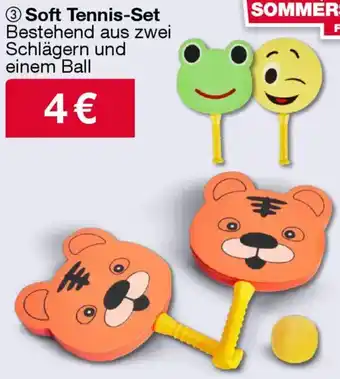 Woolworth Soft Tennis-Set Angebot